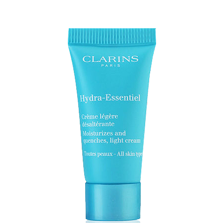 Clarins Hydra-Essentiel Moisturizes and Quenches Light Cream 5ml มอยส์เจอไรเซอร์ กักความชุ่มชื้นของผิว